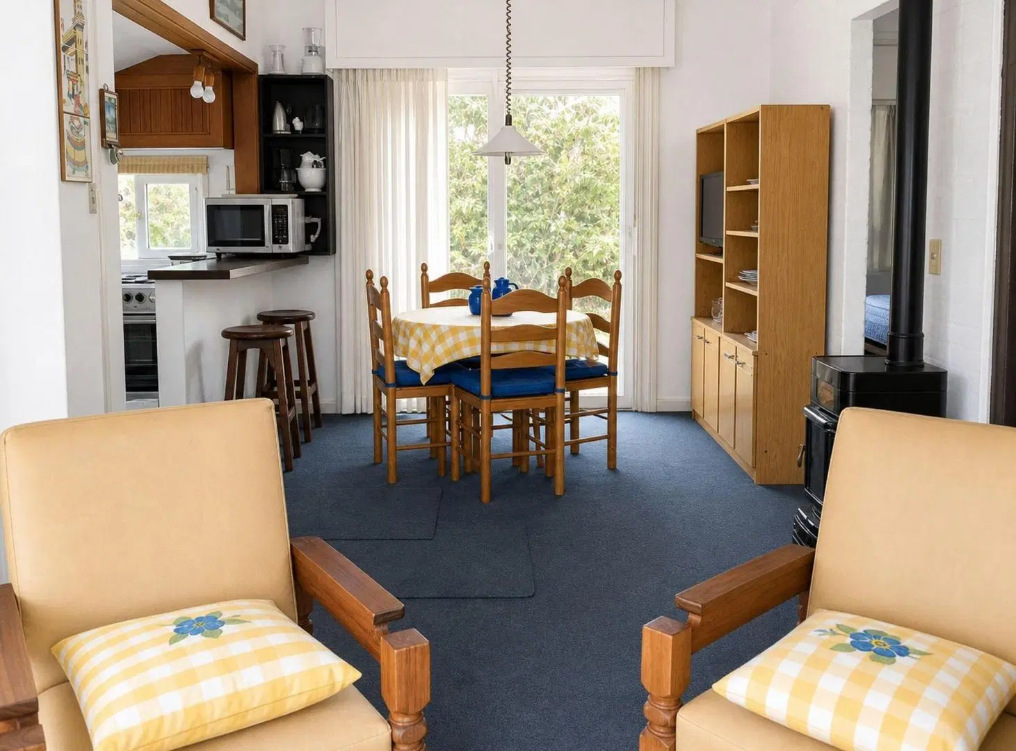 Apartamento 1 dormitorio y medio a 50m de la Mansa 4