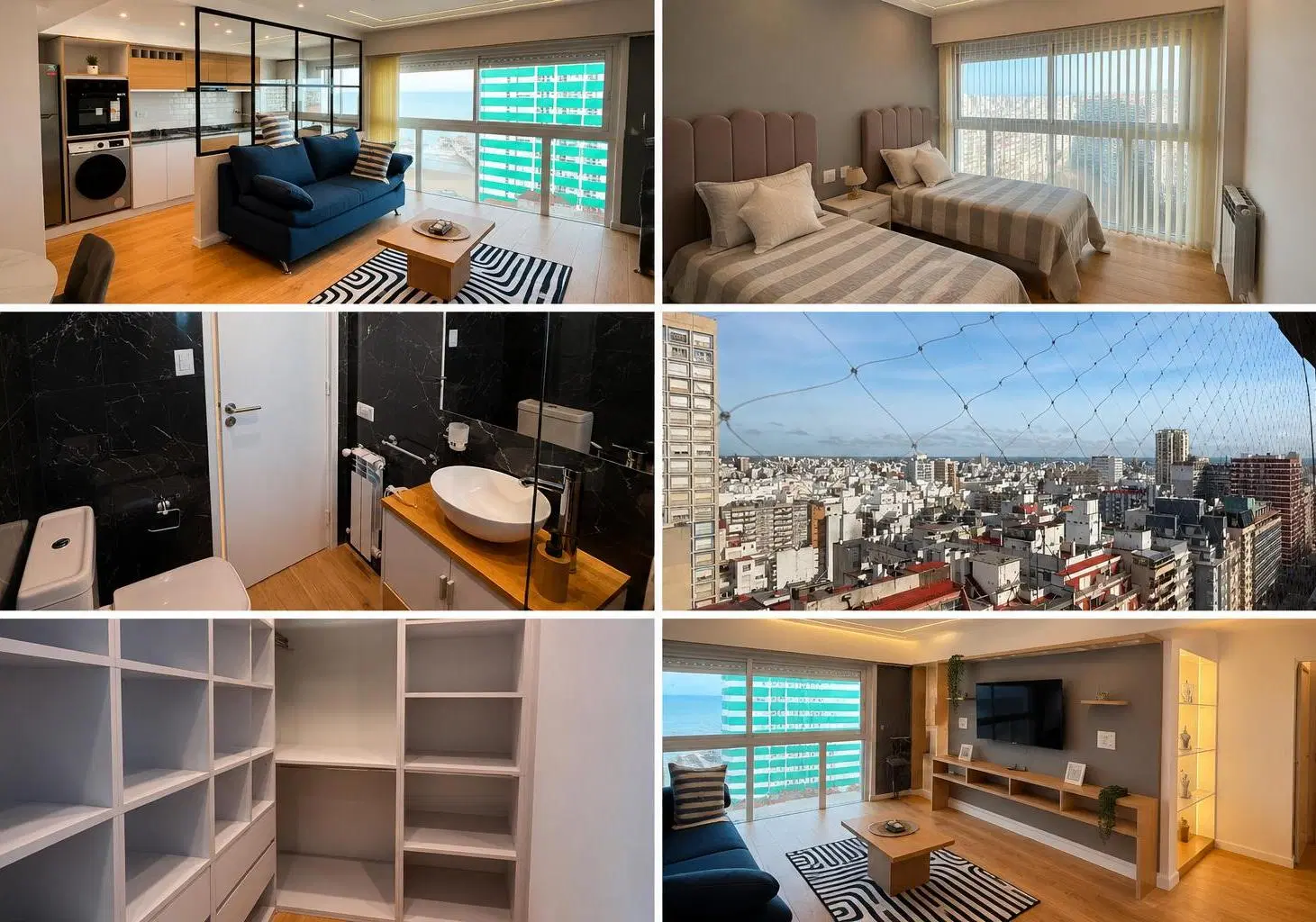 Exclusivo Departamento de 3 Ambientes con Cochera, Balcón y Vista al Mar 2
