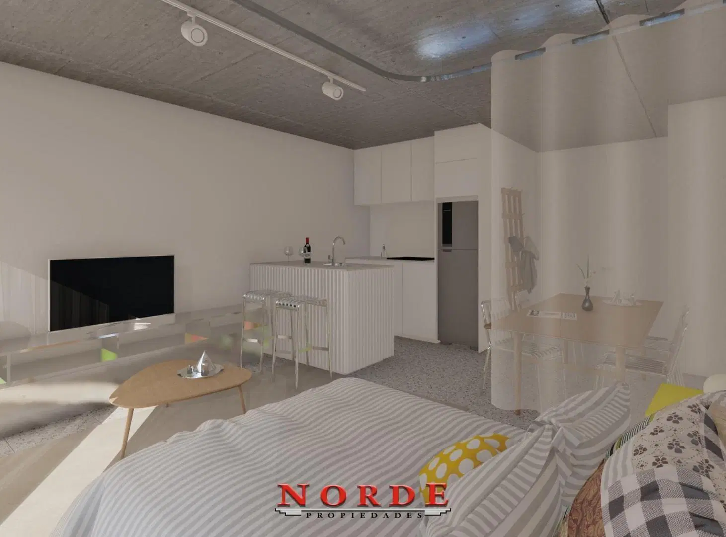 VENTA • VILLA LURO • DEPARTAMENTO • MONOAMBIENTES • A ESTRENAR • BALCÓN 4