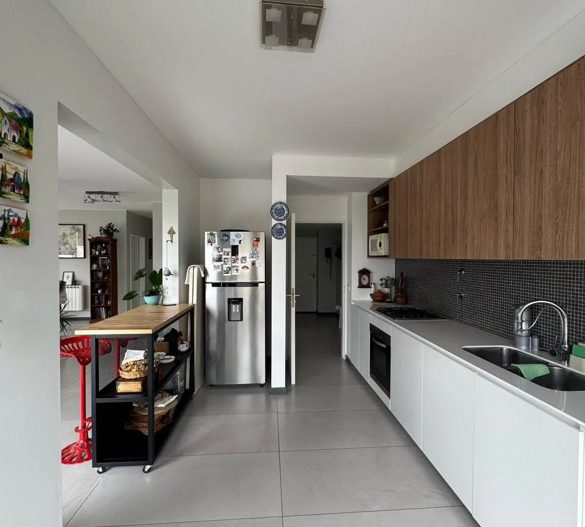 Departamento 3 ambientes con cochera, en venta, en Villa Devoto 8