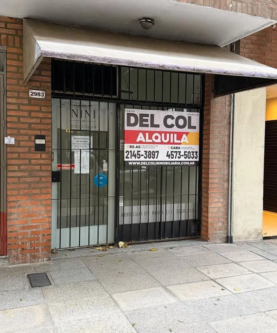 Local de 12 m2 a la calle 5