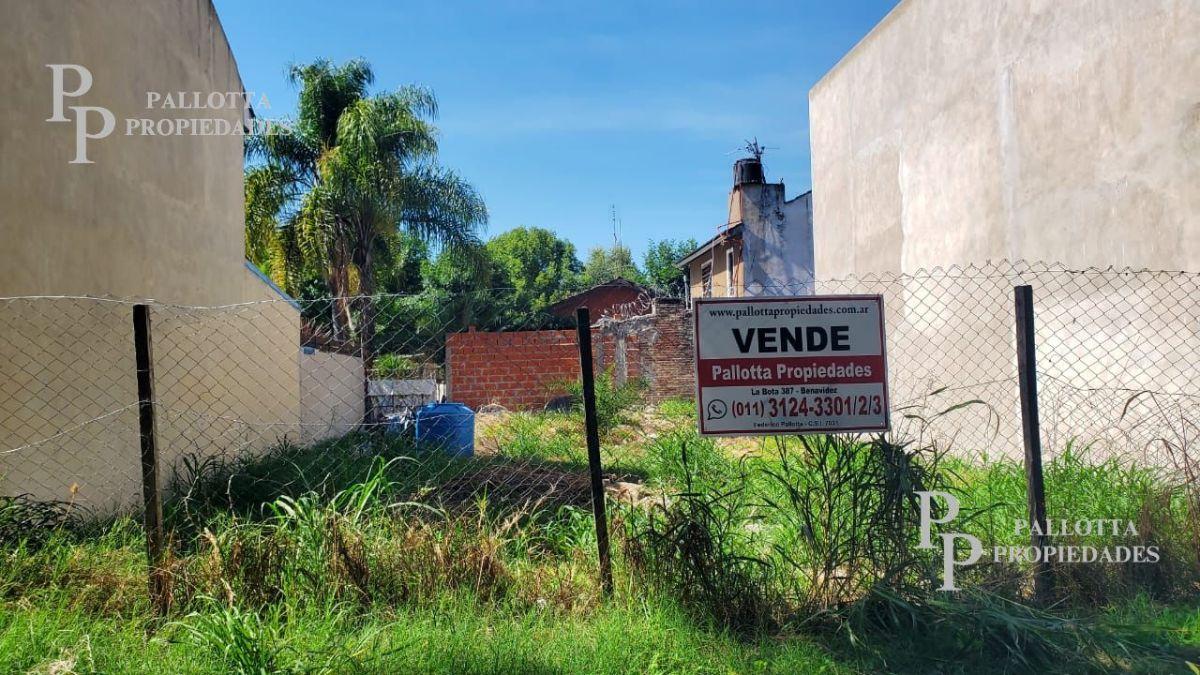 Terreno de 212 m2 en venta en Benavidez, La Bota