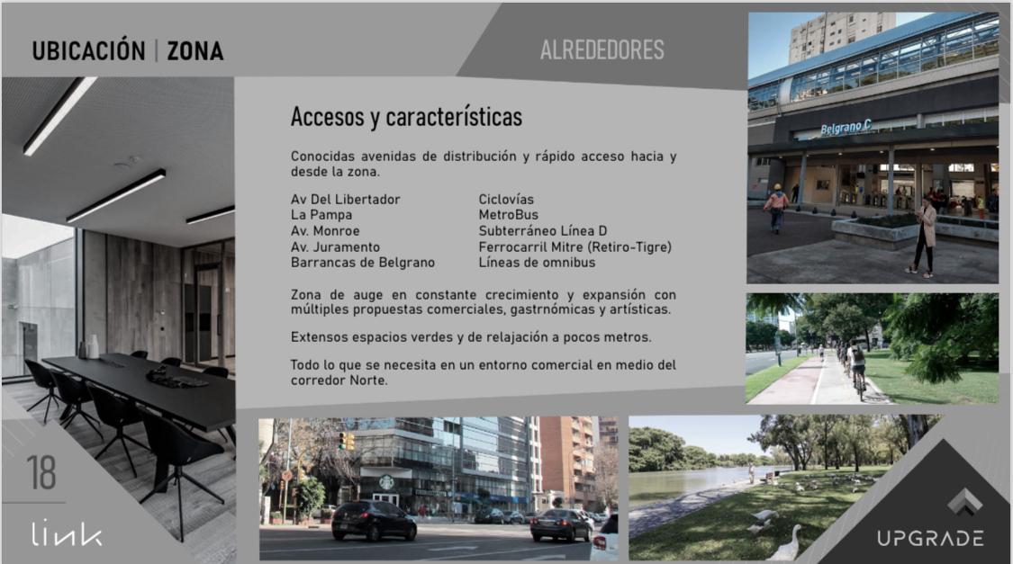 Venta Oficina Piso 14 - 121 m C/balcon - a Estrenar - Belgrano 5