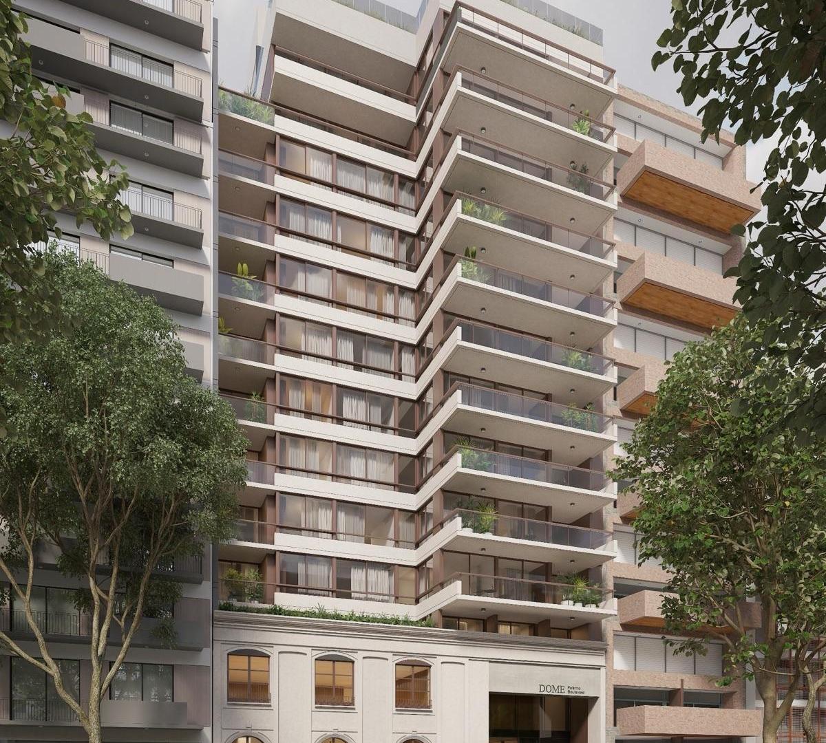 Departamento de 3 Dormitorios en DOME PALERMO BOULEVARD -