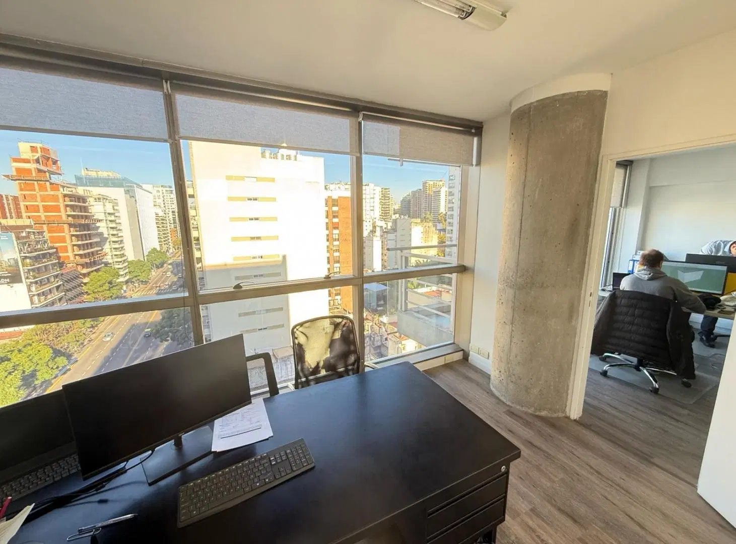 Alquiler OFICINA 100Mts c/Cochera - Piso alto - Nuevo Libertador II - Av Libertador 5900 - Belgrano 4