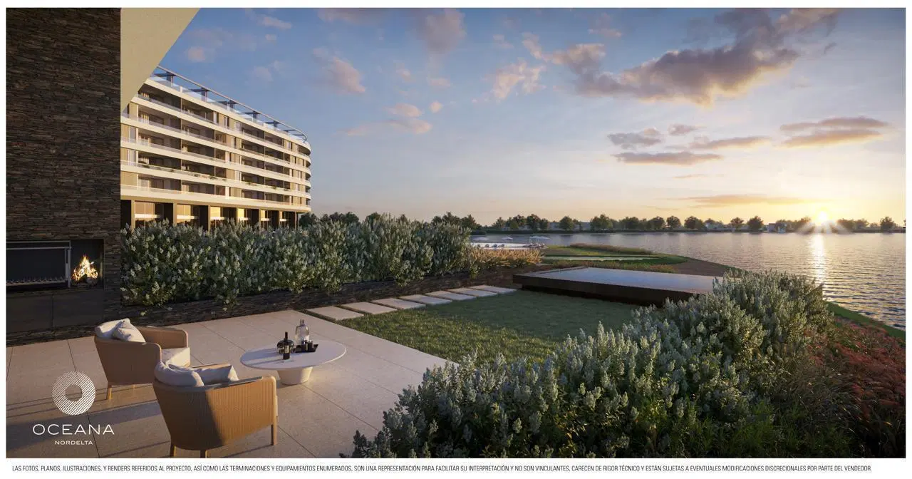 4 amb c 2 cochera en PB piscina y parrilla propia - Oceana Nordelta-  Vista a Laguna Central 4