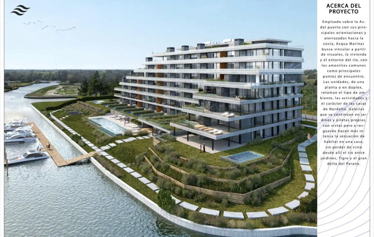 Depto 3 amb en PB con Jardin y Pileta Propia -Nordelta-  Vista Bahía 8
