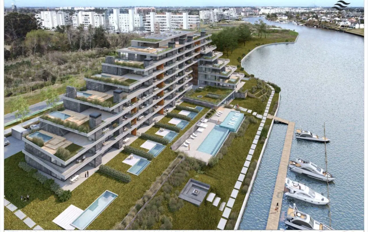 Depto 3 amb en PB con Jardin y Pileta Propia -Nordelta-  Vista Bahía 2