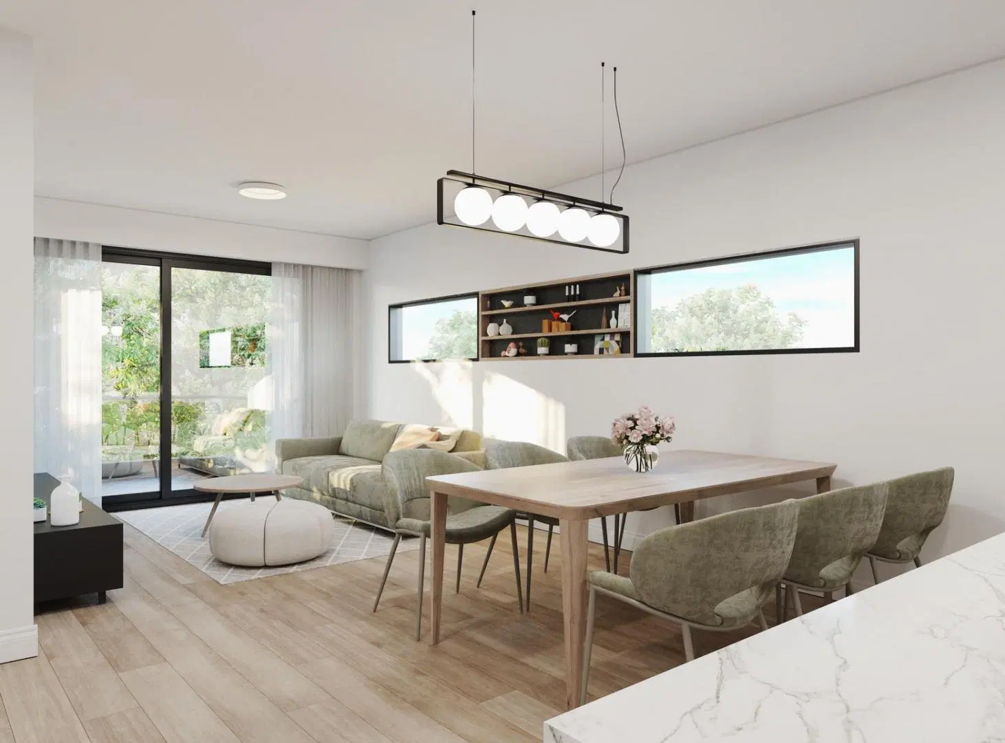 Key Residences unidad de 2 amb  al Frente 3