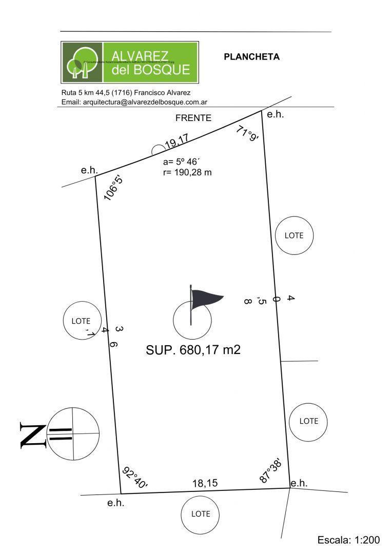 Lote en Alvarez del Bosque, ubicación inmejorable