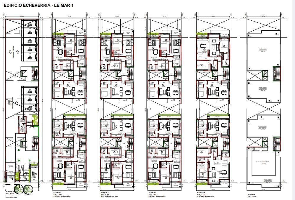 VENTA DEPARTAMENTO 2 Y 3 AMBIENTES LE MAR I SAN ANTONIO DE PADUA