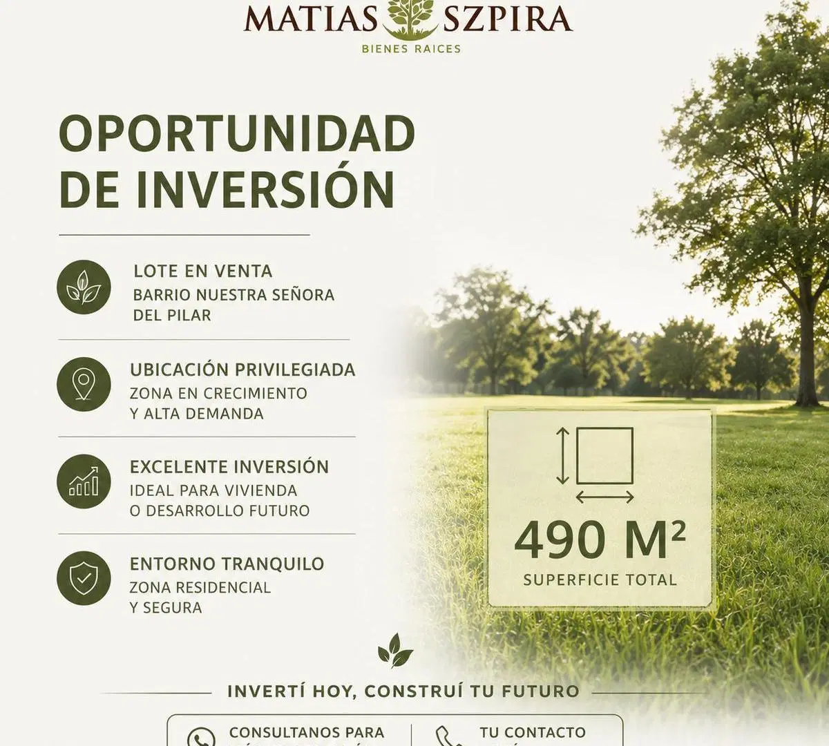 Terreno en Pilar Centro 4