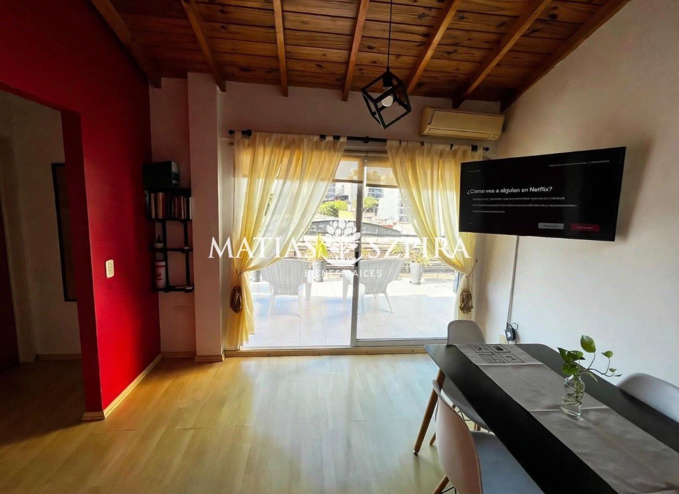 Foto de DPTO 2 AMBIENTES AMOBLADO, GRAN BALCÓN TERRAZA Y PARRILLA – ALMAGRO, imagen 3