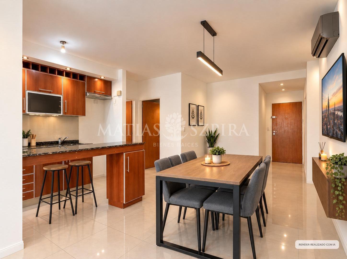 Foto de Venta Departamento 2 amplios ambientes con balcon aterrazado y cochera, imagen 3
