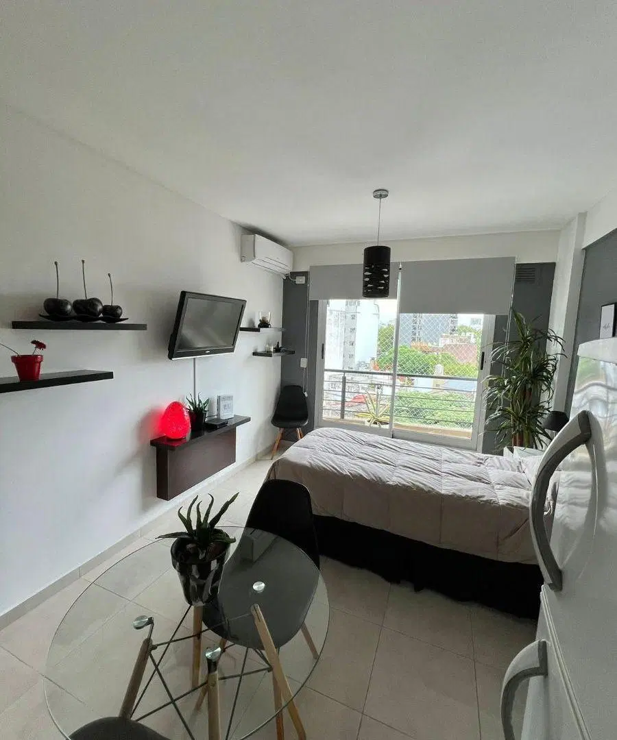 Monoambiente amoblado en alquiler – Villa Santa Rita 4
