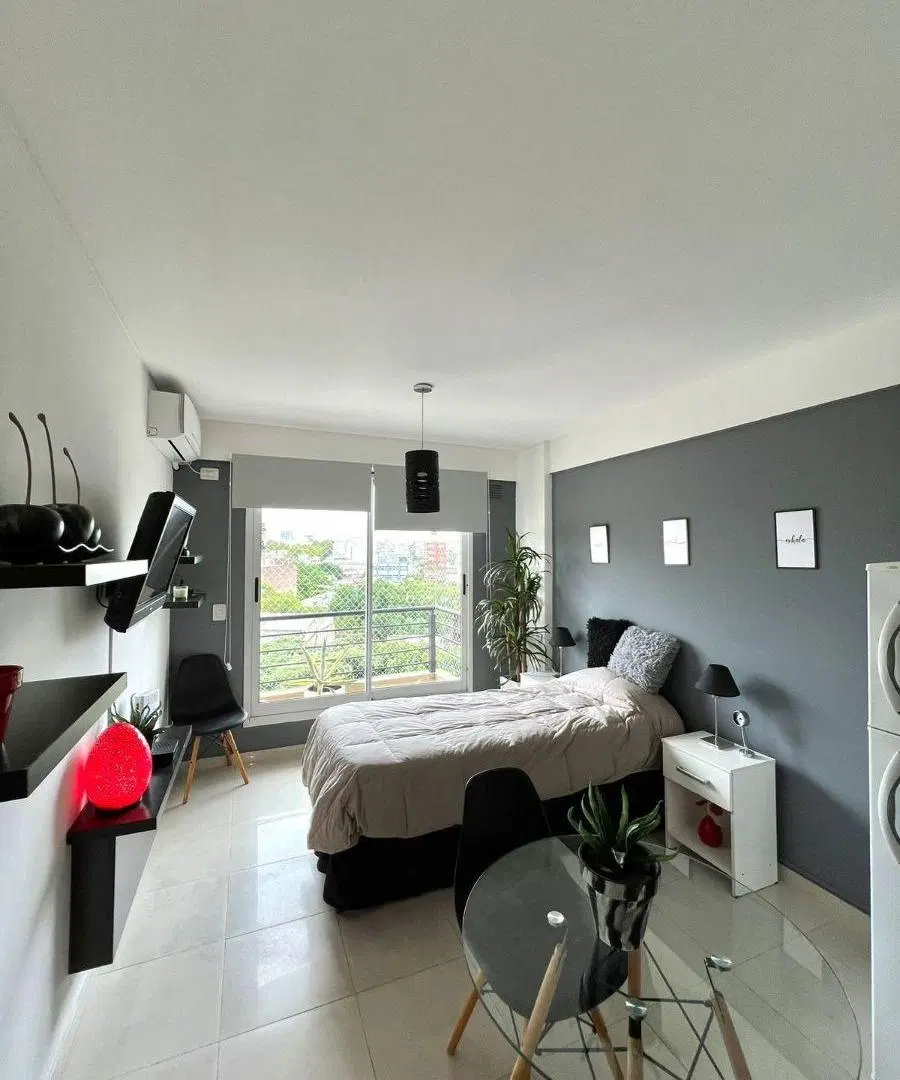 Monoambiente amoblado en alquiler – Villa Santa Rita 1