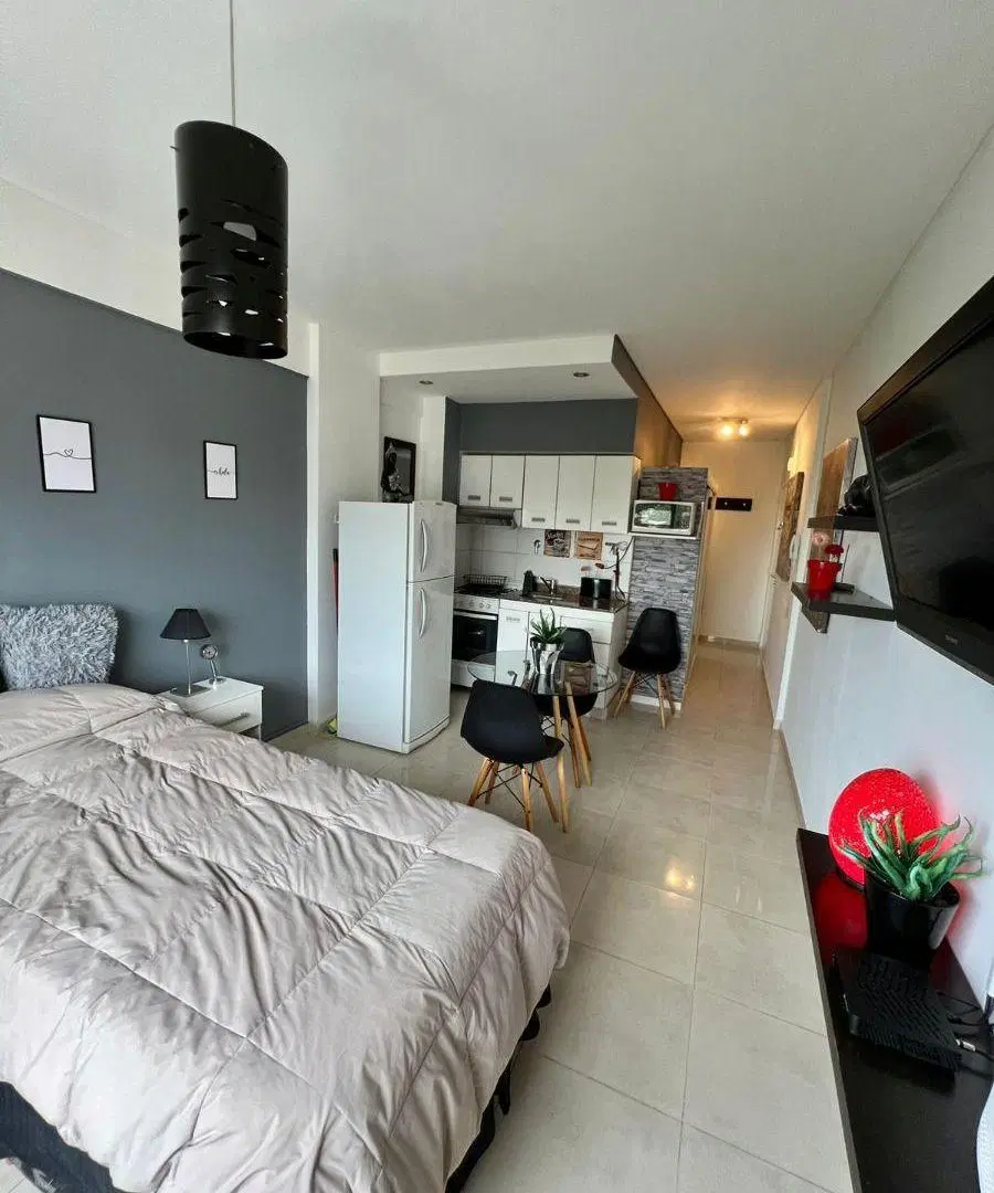 Monoambiente amoblado en alquiler – Villa Santa Rita 3