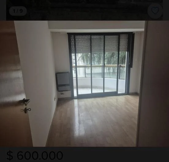 Departamento de 2 ambientes al frente apto profe ional 3