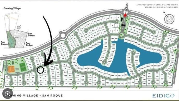 Venta de Lote en San Roque, Canning