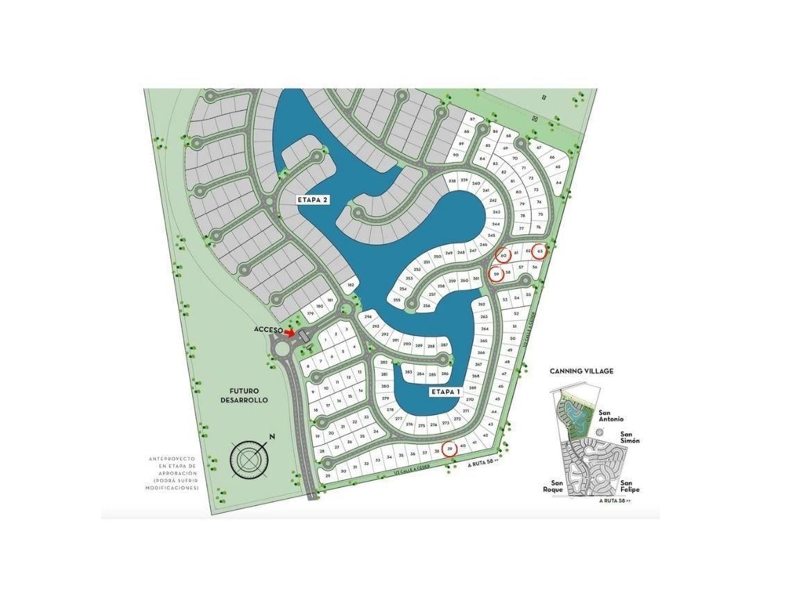 Venta de Lote en San Antonio, Canning