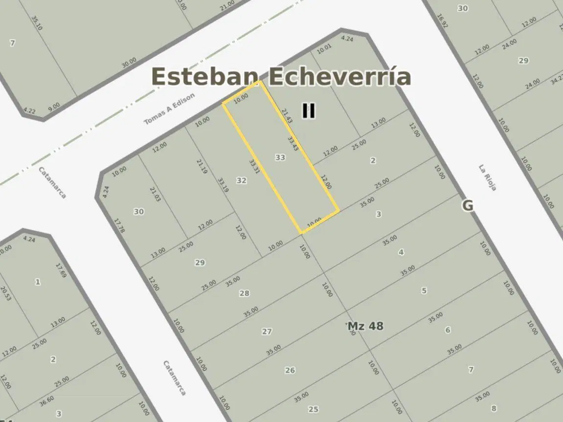 Venta de Lote en El Jagüel, Esteban Echeverría 4