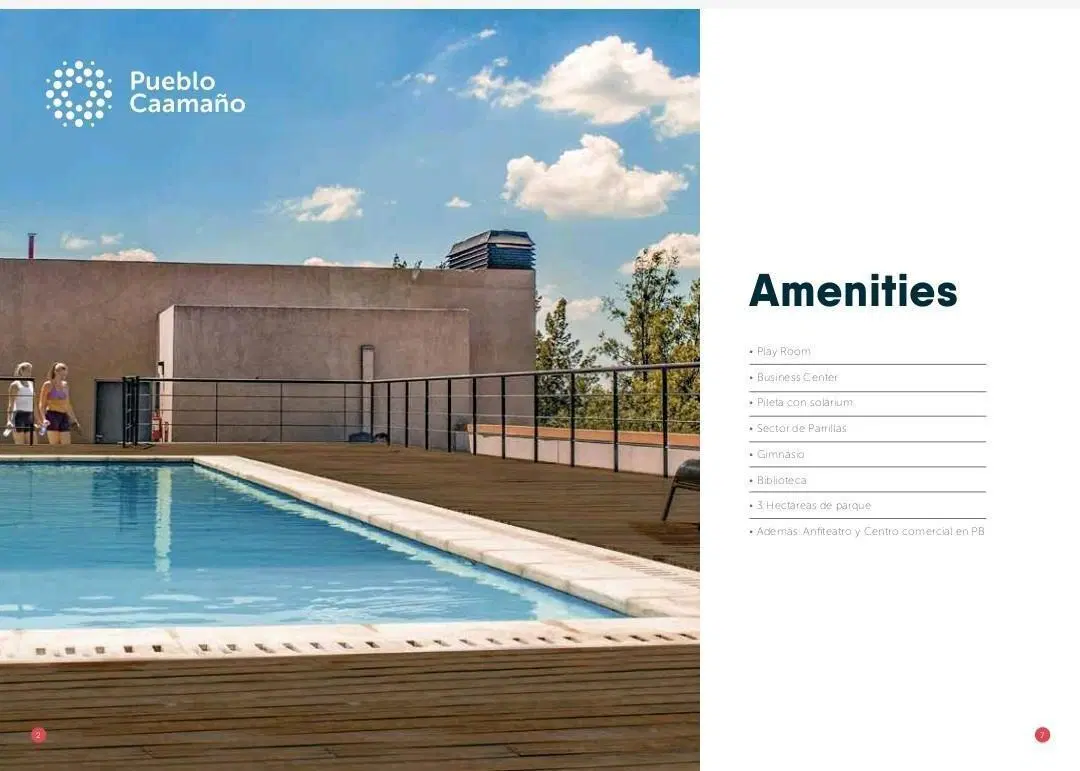 Venta Departamento a estrenar 1 dormitorio Pilar Pueblo Caamaño  UF 275 3
