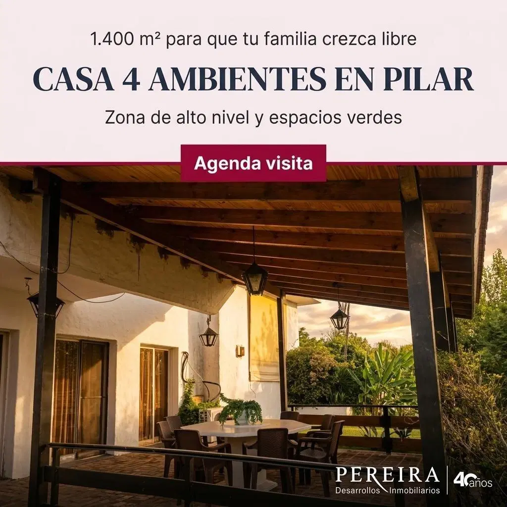 Venta Casa 4 dormitorios Pilar  De Vicenzo  construida en 3 niveles 4