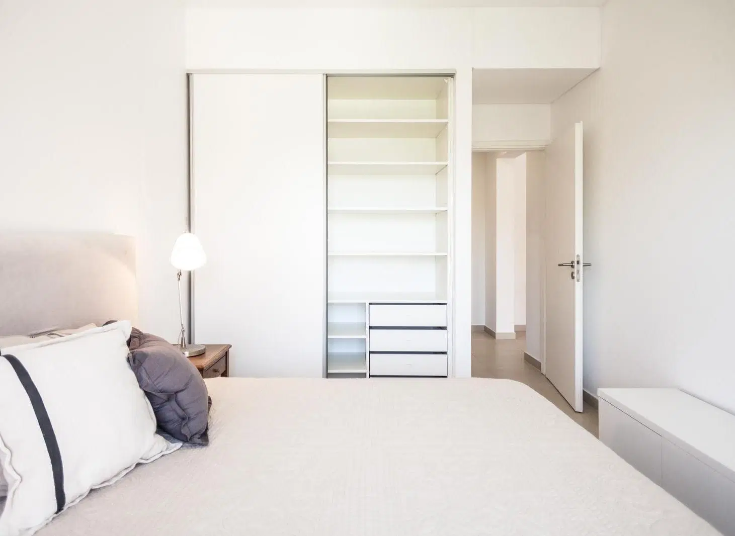 Venta Departamento en Pozo 1 dormitorio Pilar Pueblo Caamaño  UF 169 3