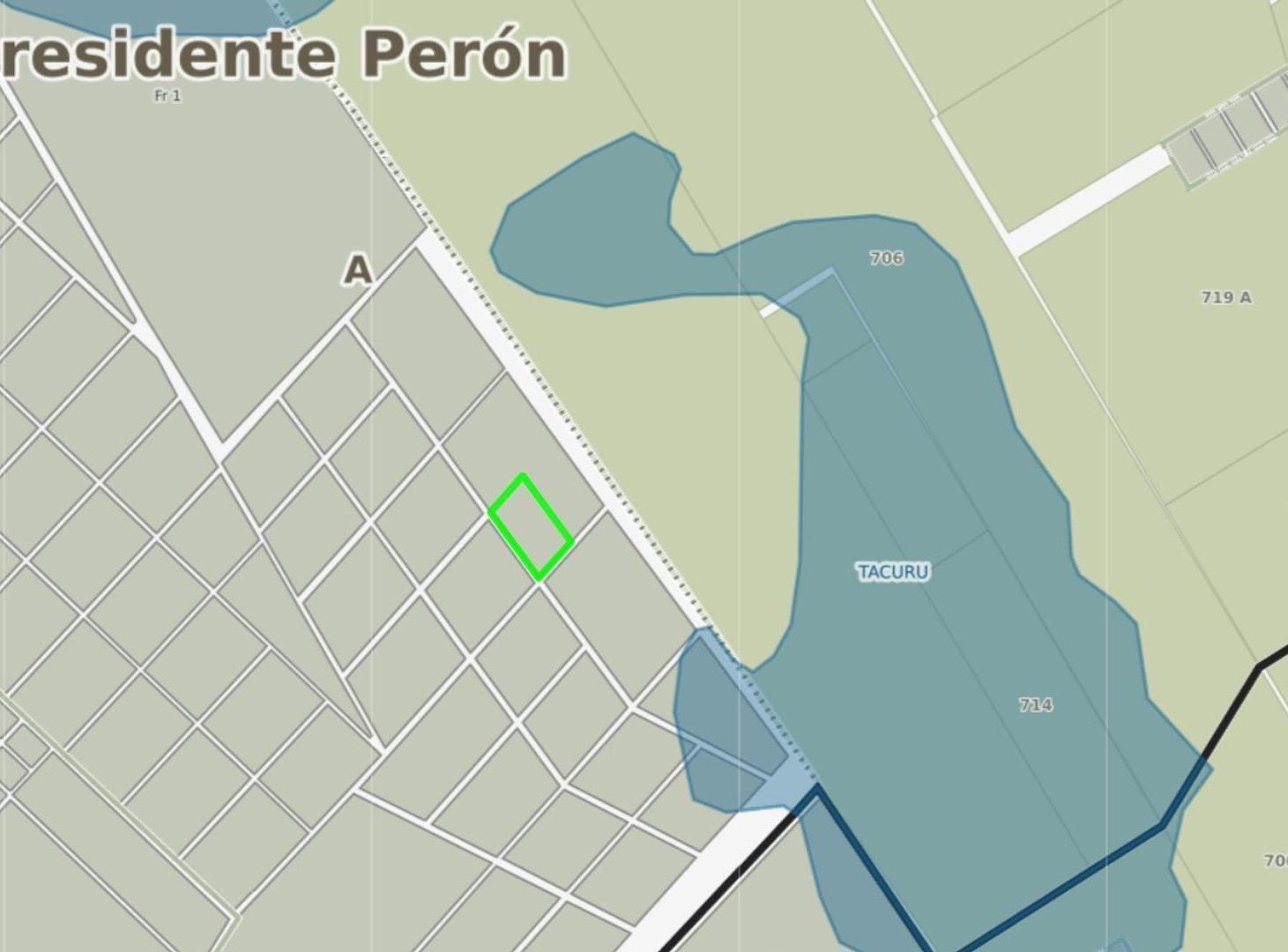 Gran lote de 29185m2 venta B° El Ministro, Presidente Perón