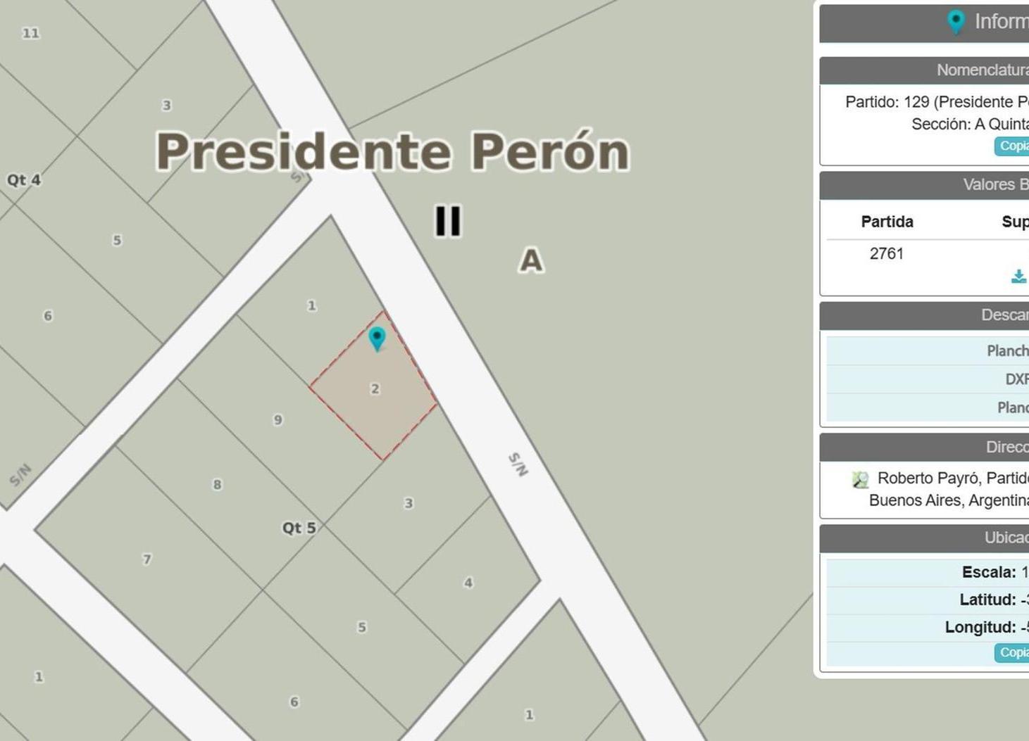 Foto de 4 Lotes en venta total 11.907m2, San Vicente, Pte. Perón, imagen 3