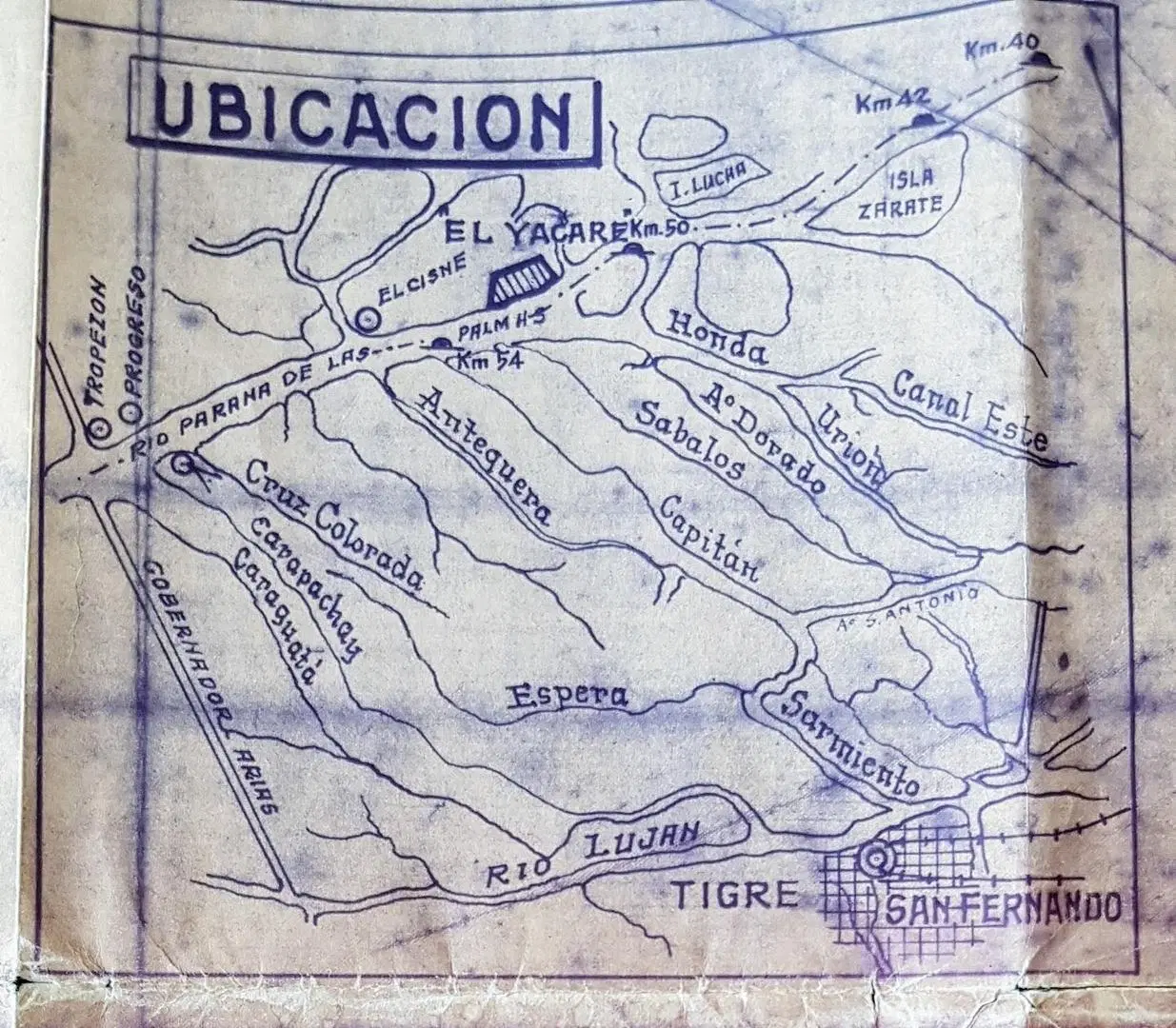 Lote 31ha venta s/rio, 2da sección Delta Islas Paraná Palma 1