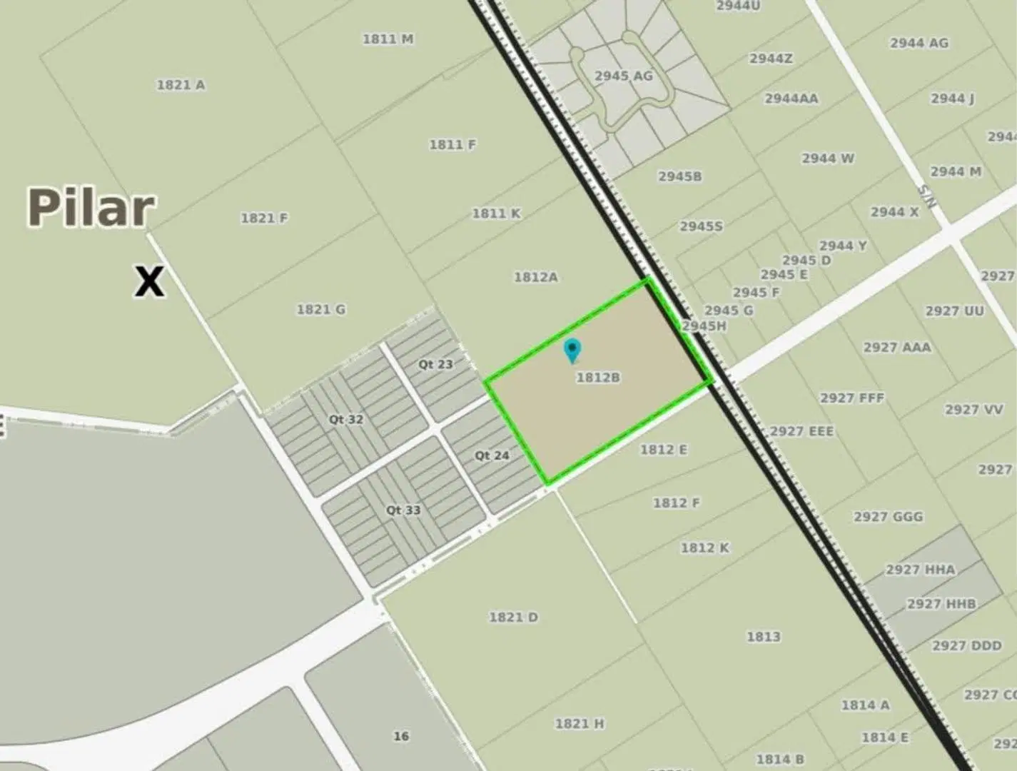 Gran lote en venta p/emprendimiento acceso San Sebastian 3