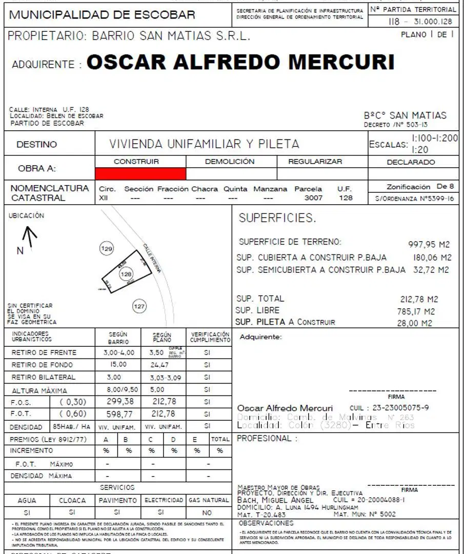 Plano 1
