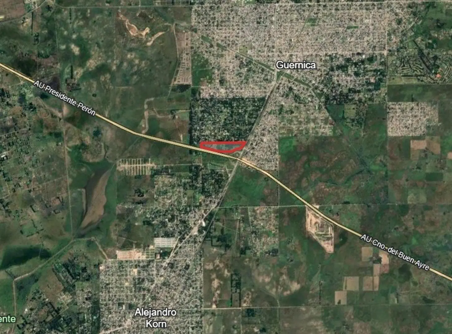 Terreno 10.5ha en venta, Ruta 210 y Autopista Par Pte. Perón 1