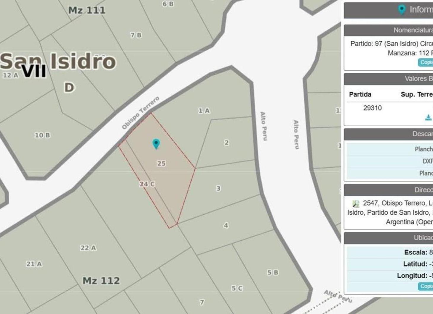 Foto de Lote en venta en lomas de San Isidro de 1224m2, imagen 5