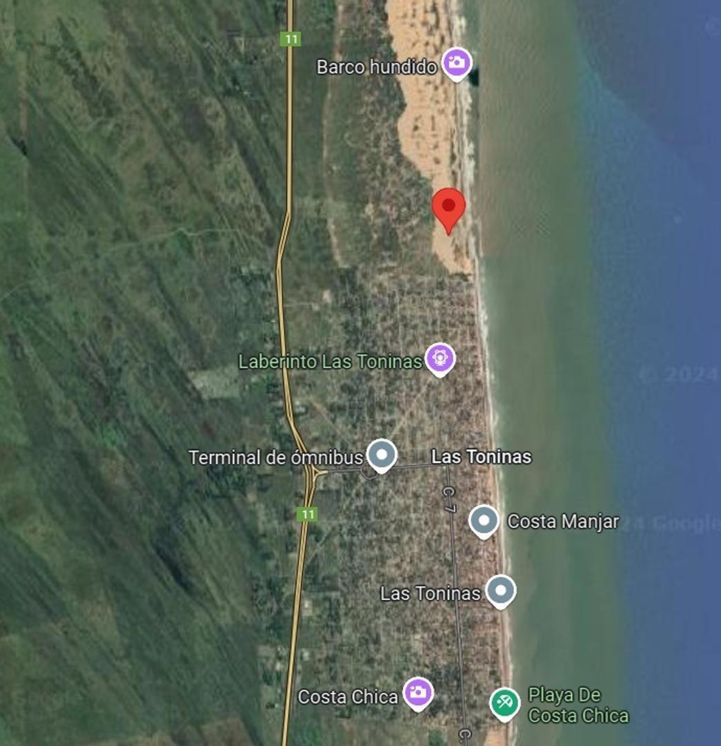 Foto de Campo en venta frente al mar en Las Toninas., imagen 2