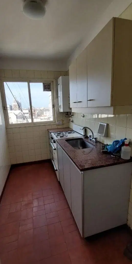 2 AMBIENTES LATERAL SUPER LUMINOSO COCINA Y BAÑO COMPLETO APTO PROFESIONAL URUGUAY 292 4