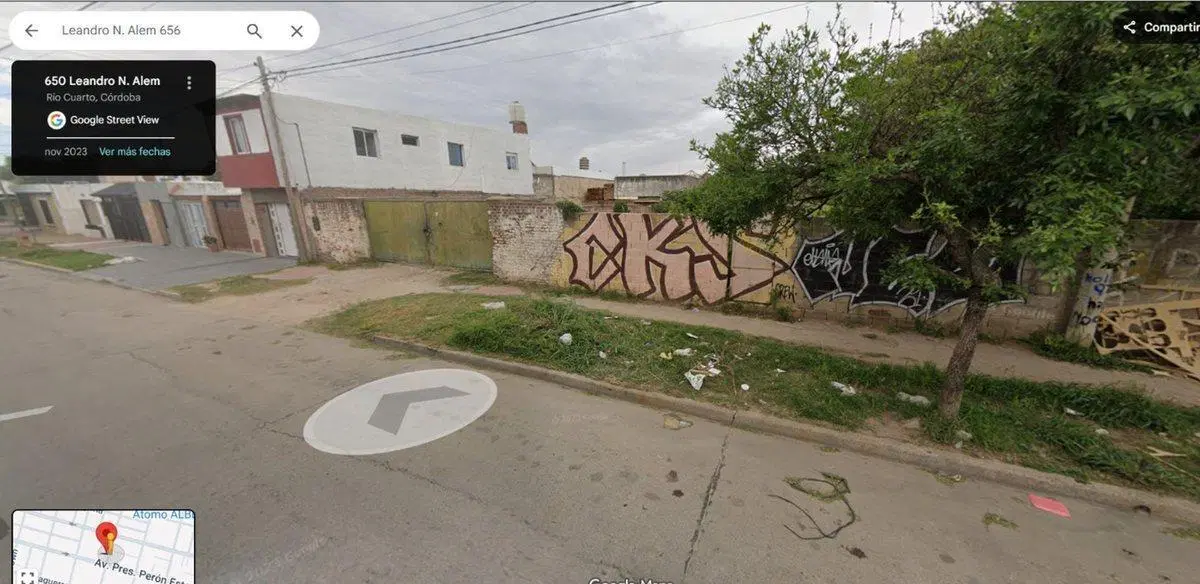VENTA LOTE RIO CUARTO B° ALBERDI 5