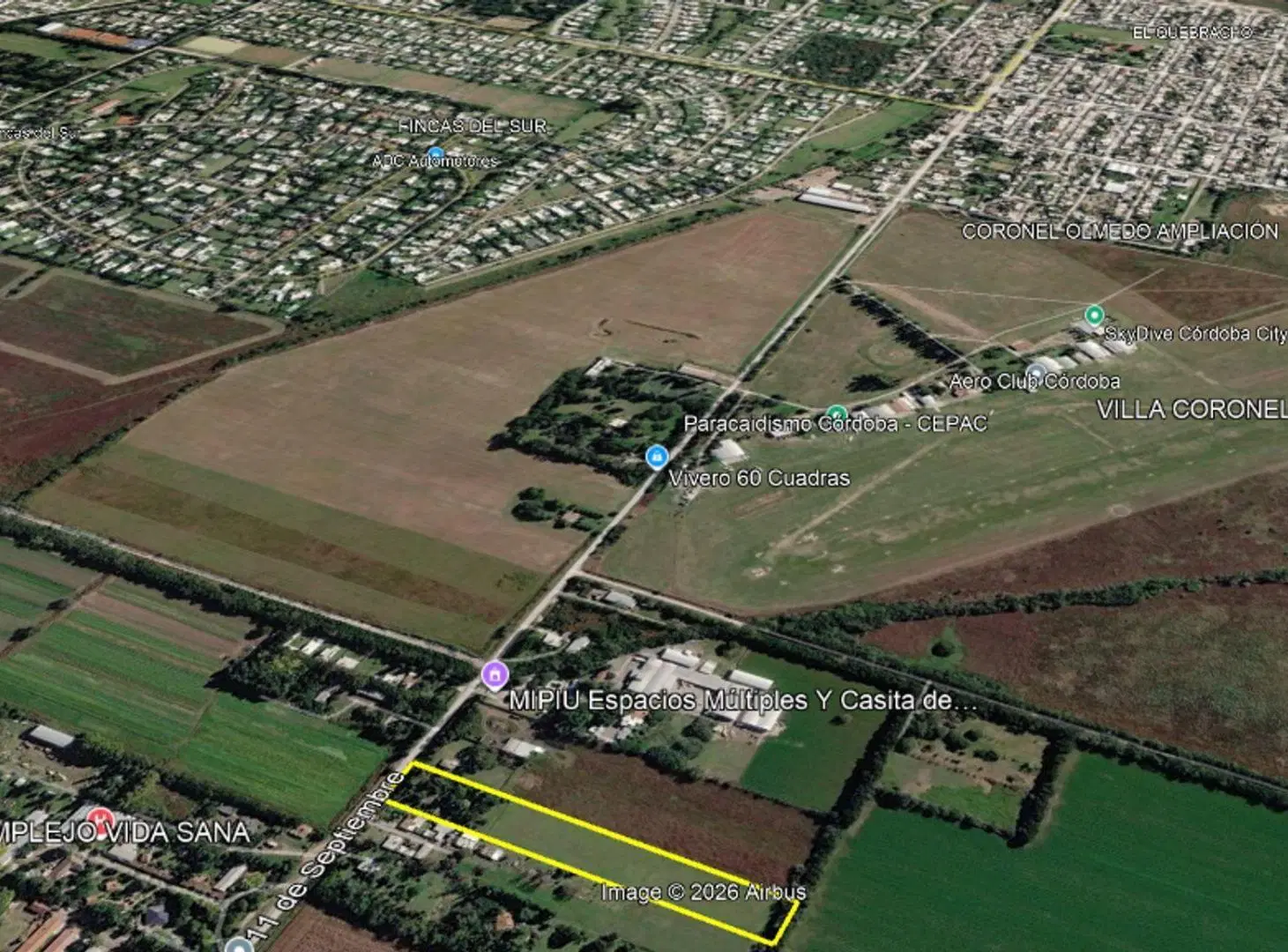 TERRENO EN VENTA CON POTENCIAL SOBRE CNO 60 CUADRA 2