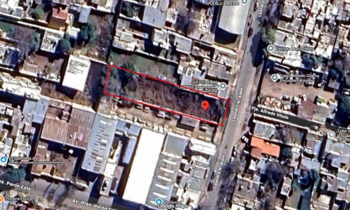 VENTA LOTE RIO CUARTO B° ALBERDI