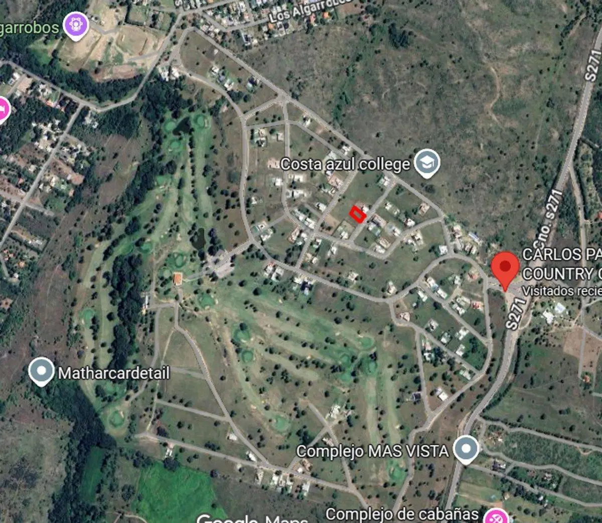 VENTA LOTE EN CARLOS PAZ GOLF COUNTRY CLUB 5