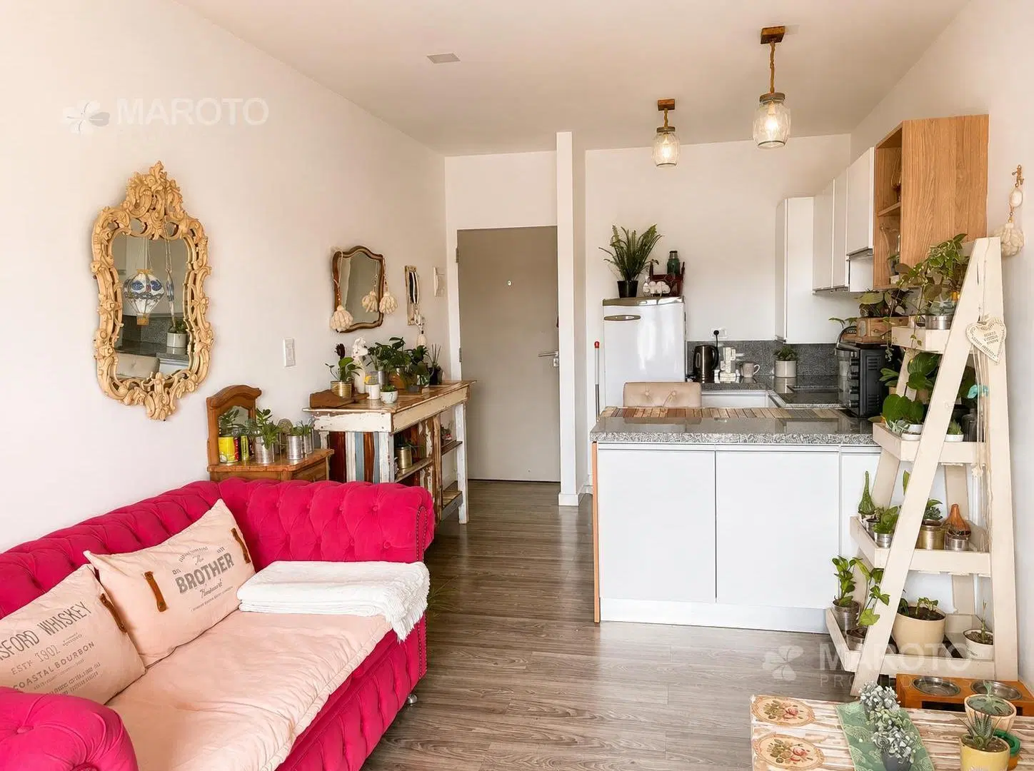 Venta departamento 3 ambientes luminoso con balcón 1