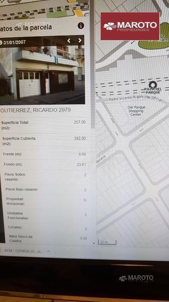 Foto de CASA LOTE EN VENTA EN VILLA DEL PARQUE -, imagen 3