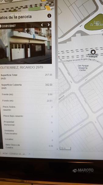 Foto de CASA LOTE EN VENTA EN VILLA DEL PARQUE -, imagen 1