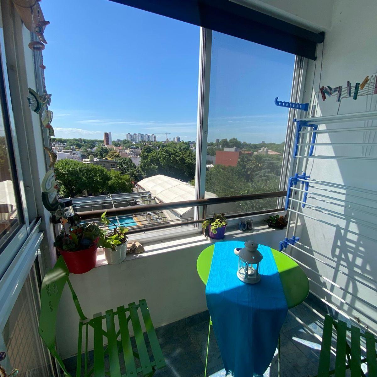 Departamento de 2 Ambientes Luminoso con Balcon Vista Abierta 1