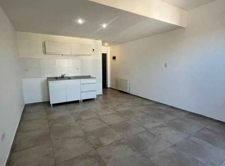Departamento monoambiente con disposición al frente 3