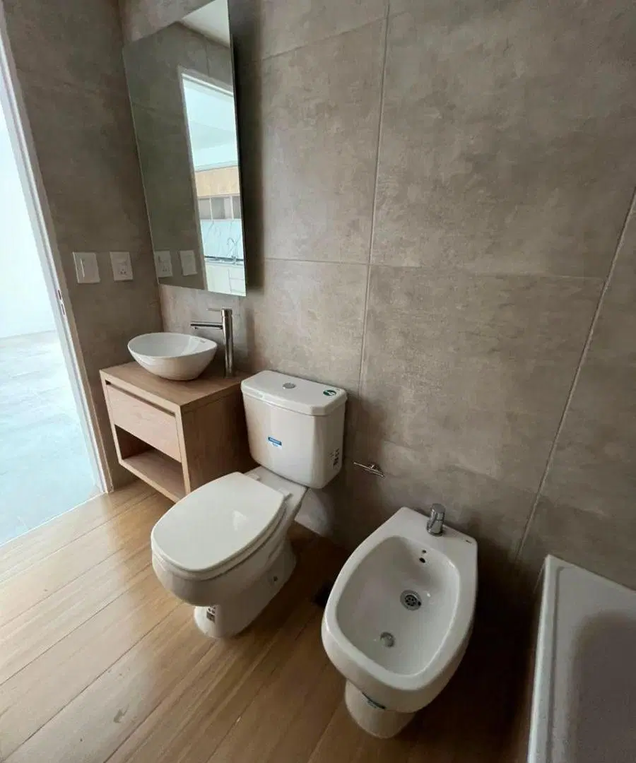Alquiler | Departamento 2 ambientes a estrenar con balcón. Disposicion Interno 8