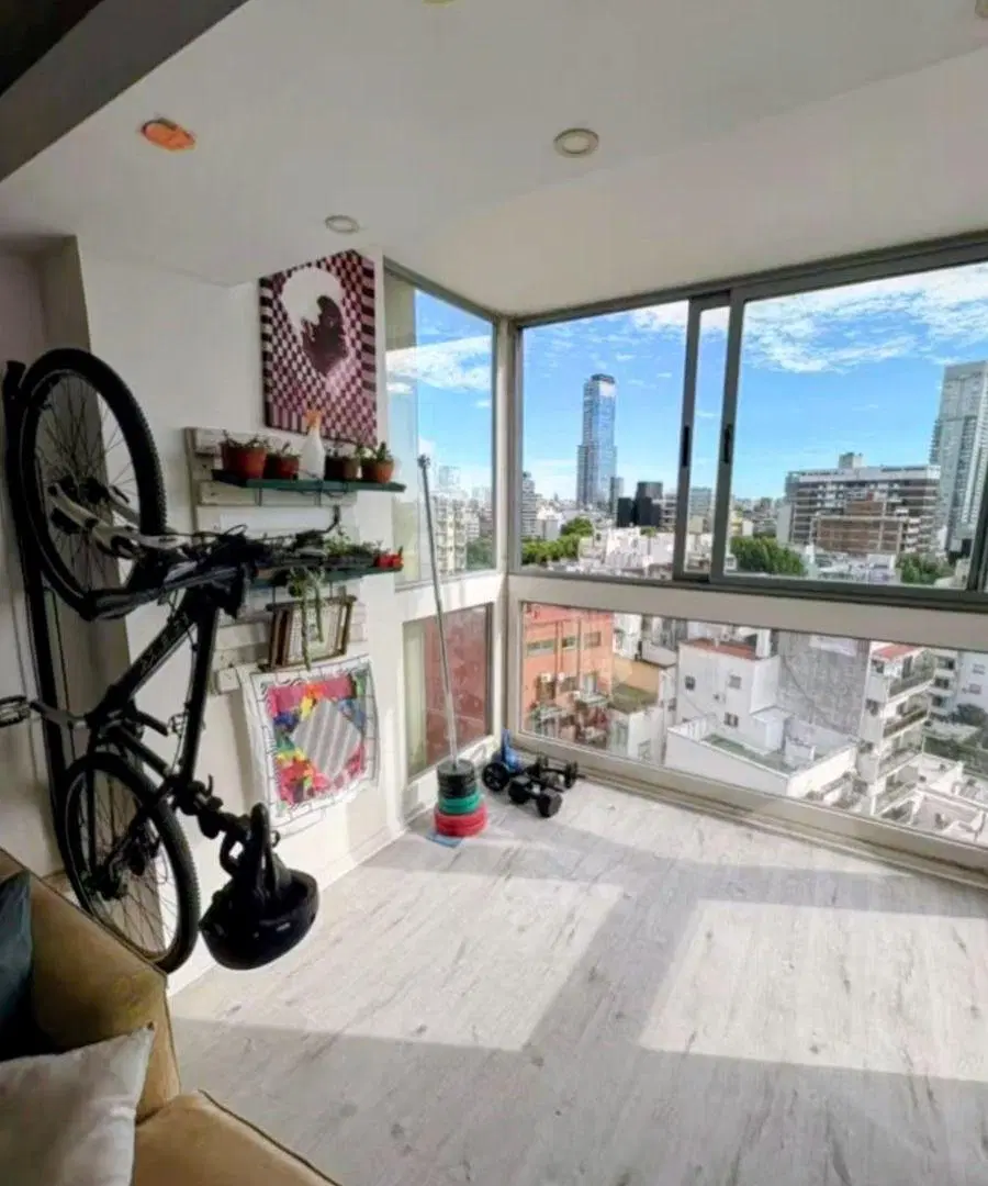 Departamento venta 3 ambientes Palermo contrafrente super luminoso , piso alto, vista abierta 5