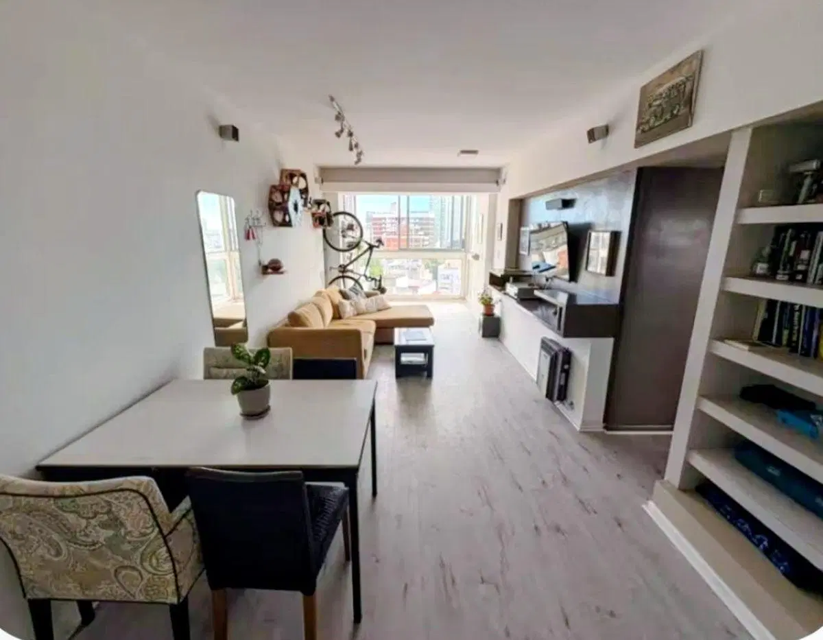 Departamento venta 3 ambientes Palermo contrafrente super luminoso , piso alto, vista abierta 2