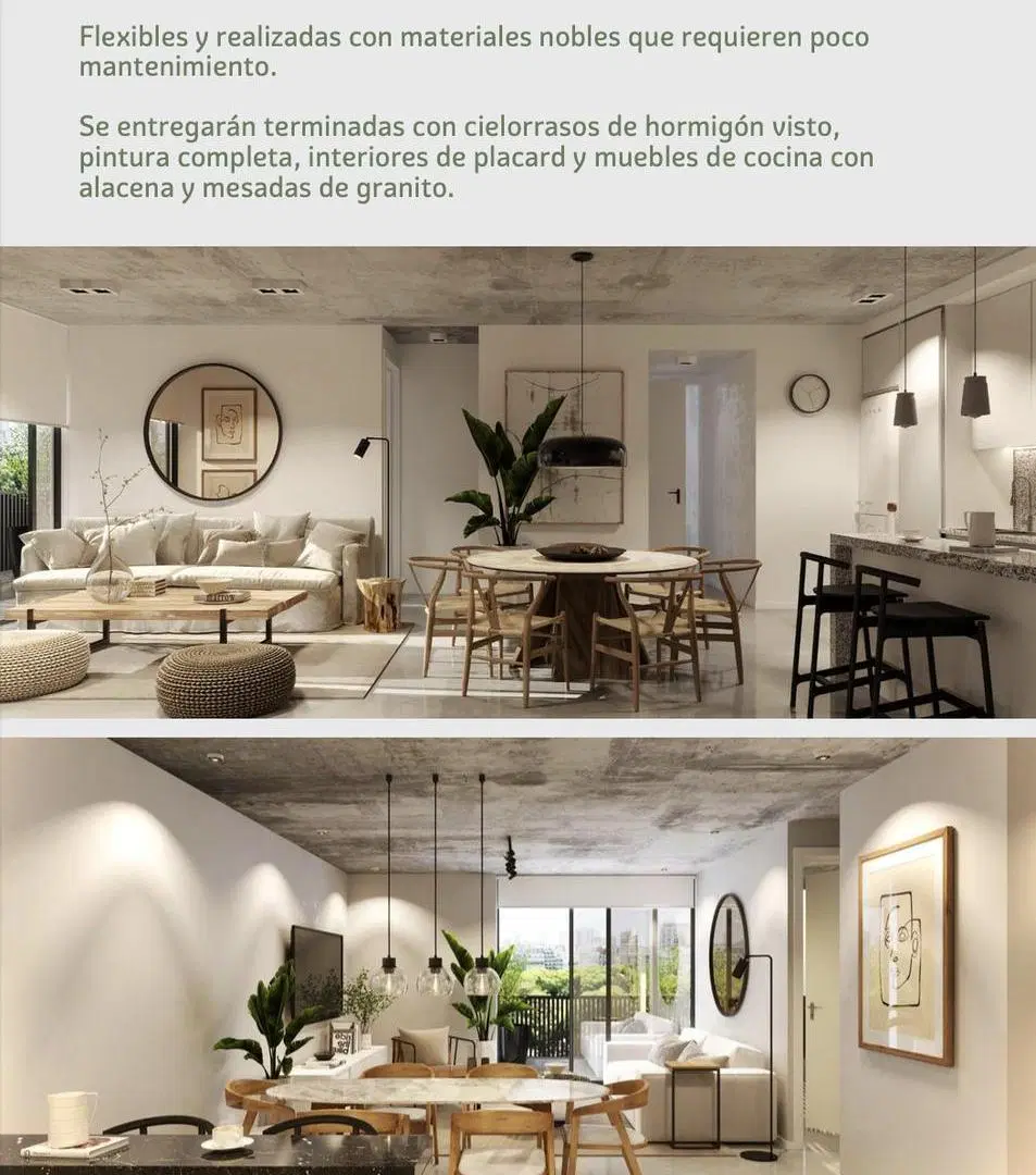 Departamento 2 AMBIENTES EN VENTA EN PALERMO Proyecto de Pozo 4